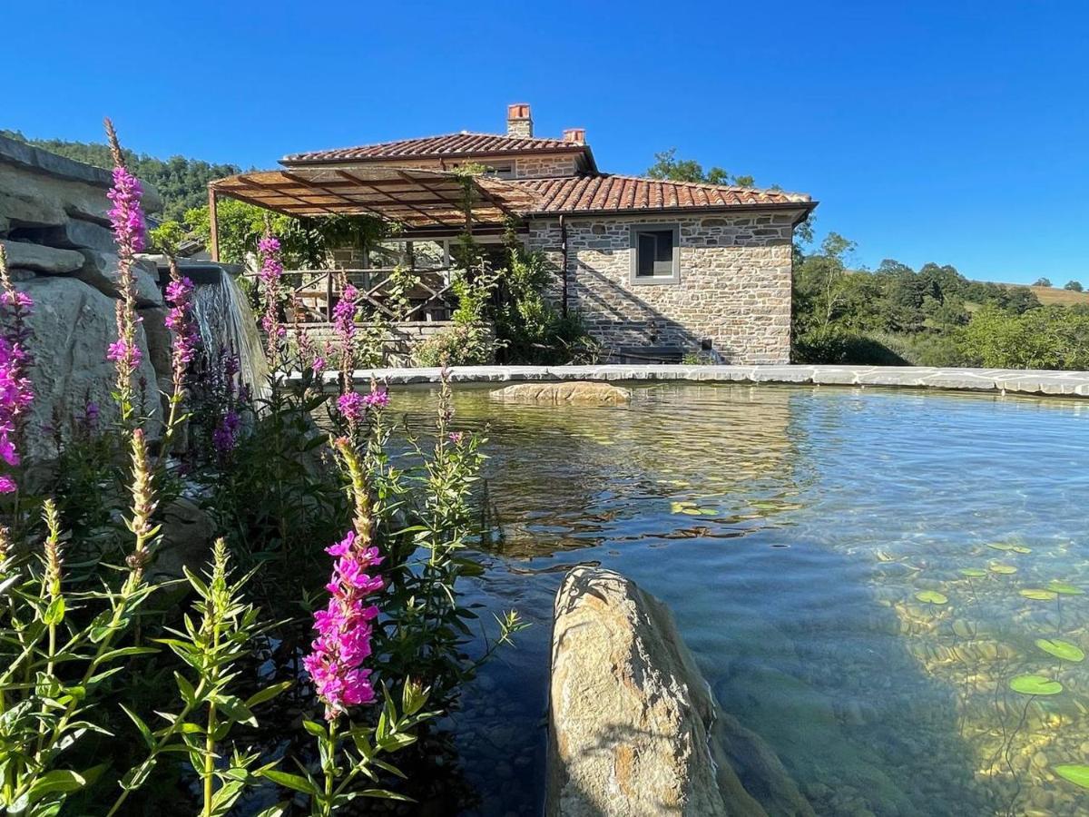 Agriturismo Biologico Autosufficienza Bagno di Romagna Bagian luar foto